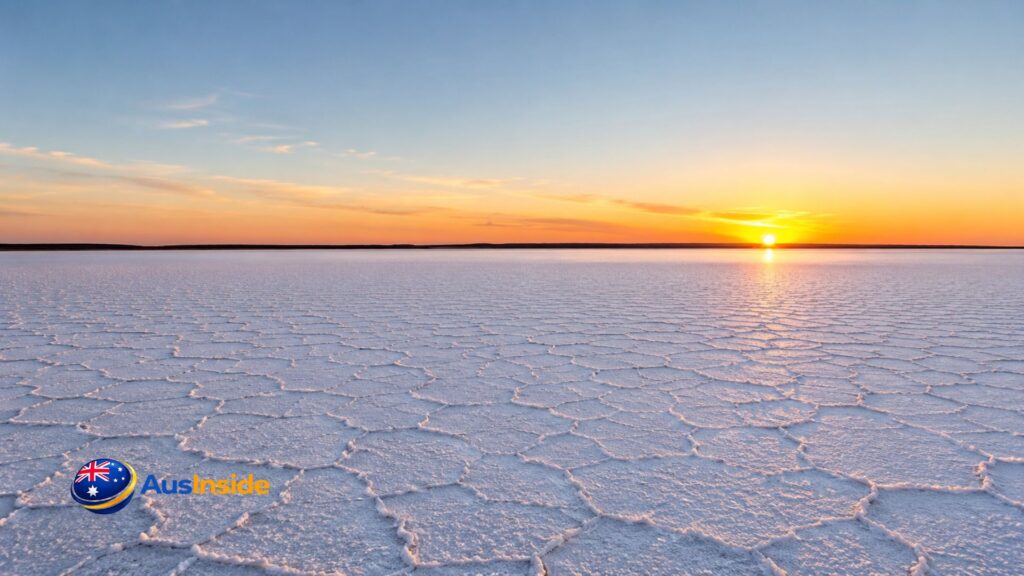 Kati Thanda-Lake Eyre National Park in Winters
