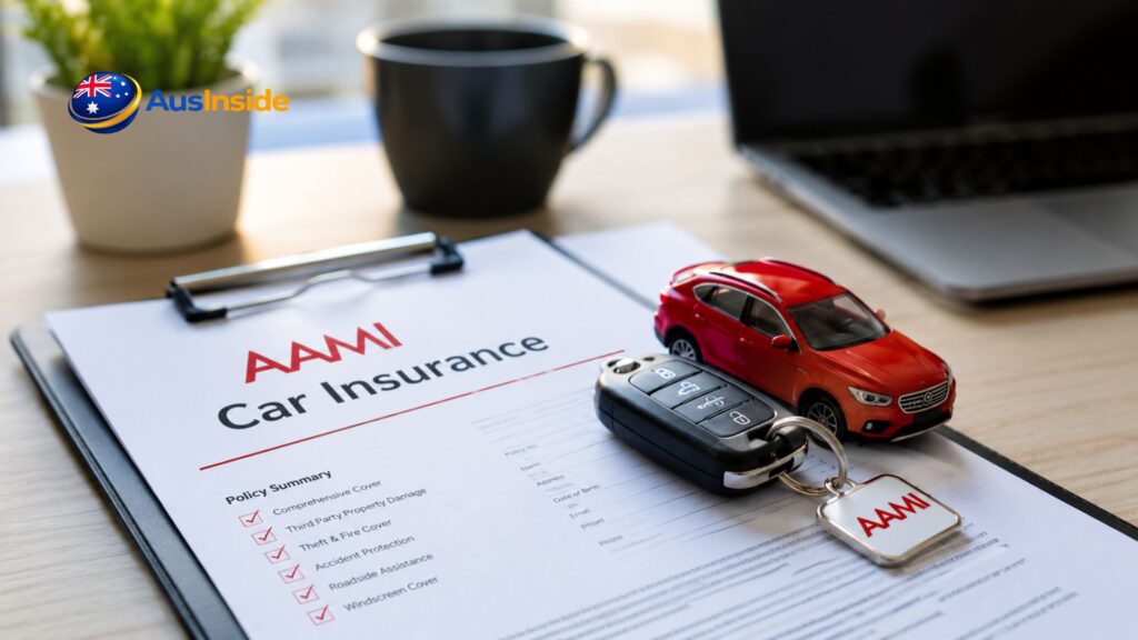 Aami Car insurance document