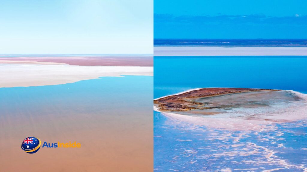 Kati Thanda-Lake Eyre National Park fills with water
