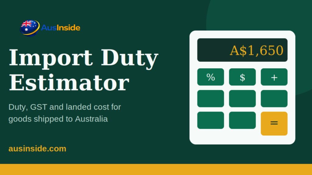 Import Duty Estimator